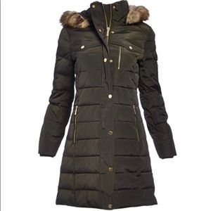 Michael Kors Puffer Trench Coat